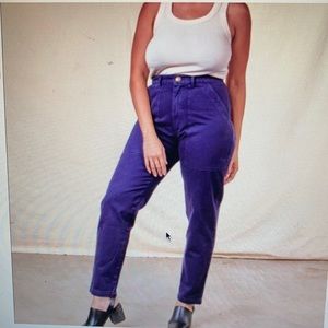 Navy big bud press pencil pants size small!